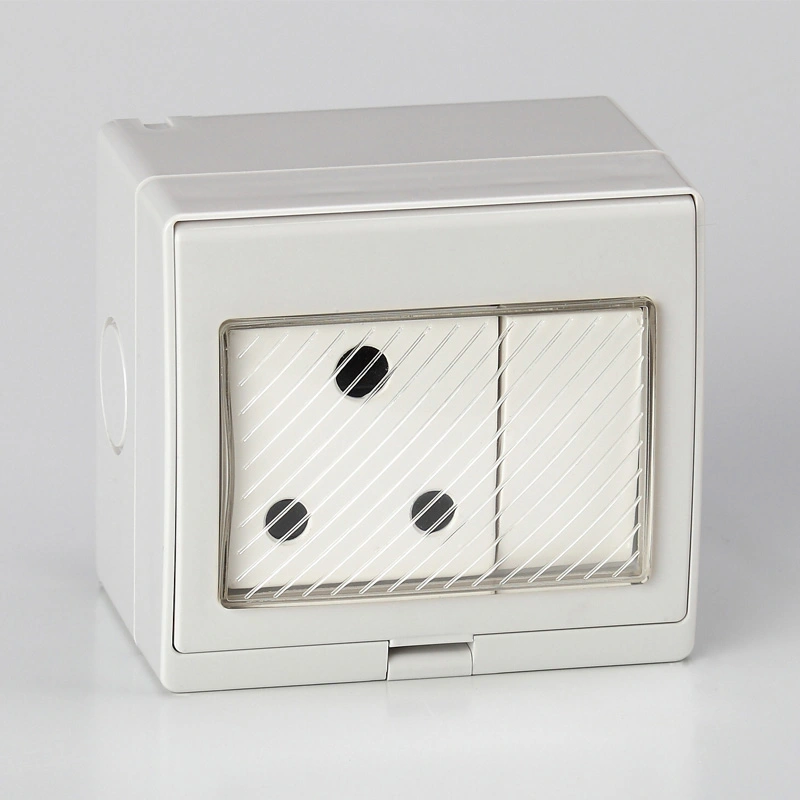 IP55 Series Outdoor Waterproof South African Socket with Switch