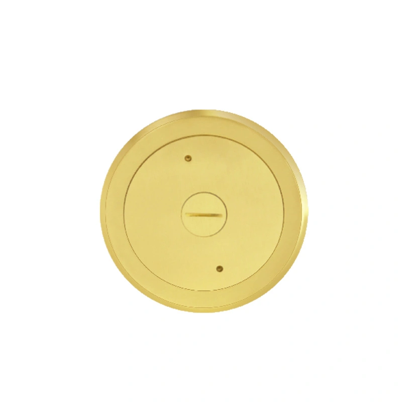 160mm Round Cover Hidden Floor Socket Swivel Type Underfloor Sockets