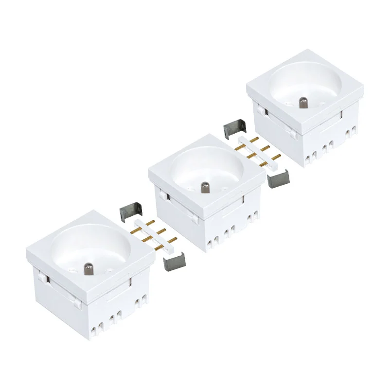 French Socket 16A 250V Three Universal Module