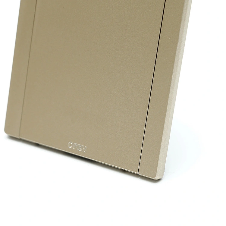 Floor Socket Alu Alloy Material Rose Gold Open Cover Floor Socket