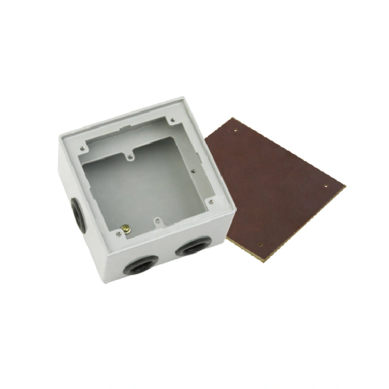 Upward Clamshell Multi-Function Floor Socket 3 Module Capacity