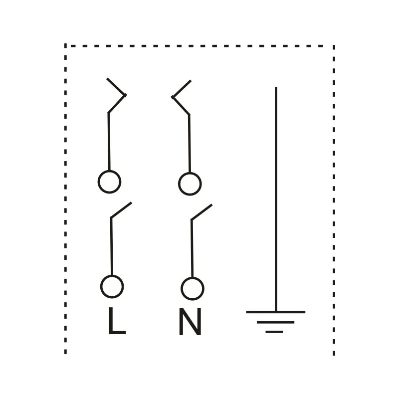 British Standard Double Pole Socket Function Module